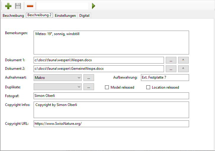 BILDARCH 5: Fotodaten der Gruppe Beschreibung2.
