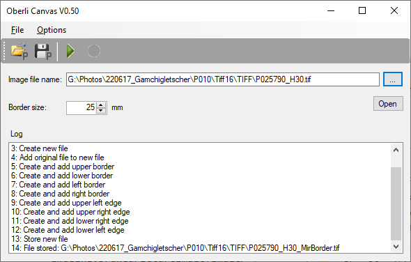 Screenshot Oberli Canvas
